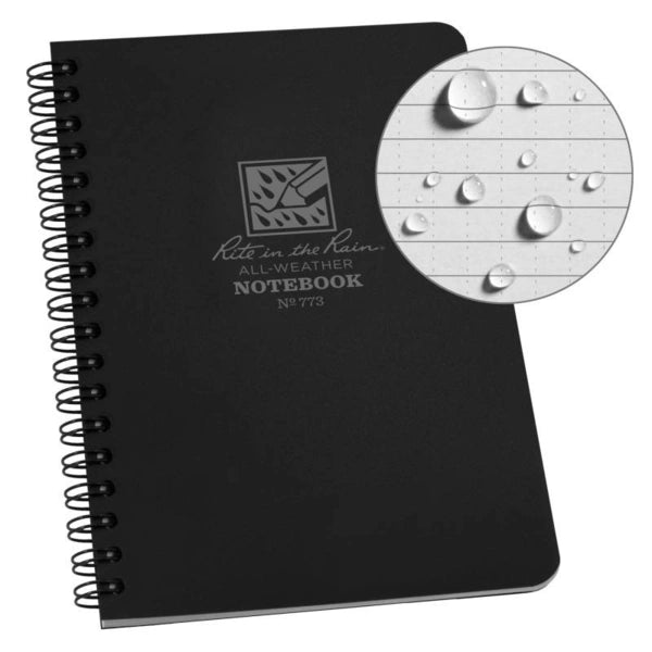 Rite in the Rain No 773 Notebook (5x7 - Black)