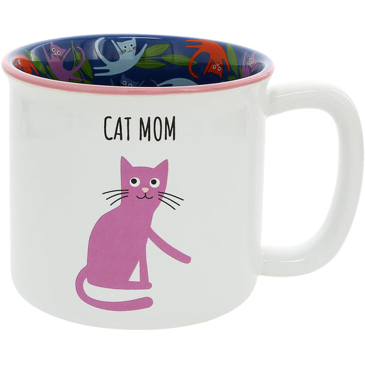 18 oz Cat Mom Mug