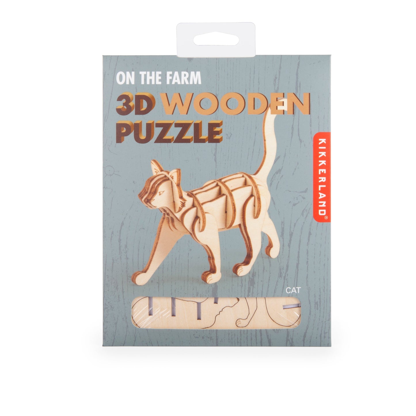 3-D Wooden Pet Puzzle - Cat