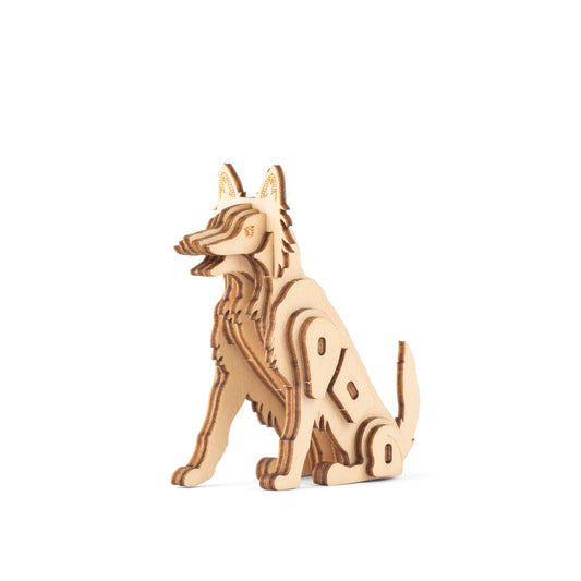 3-D Wooden Pet Puzzle - Dog