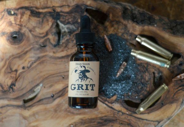 Grit Beard Oil - Cowhide & Bourbon