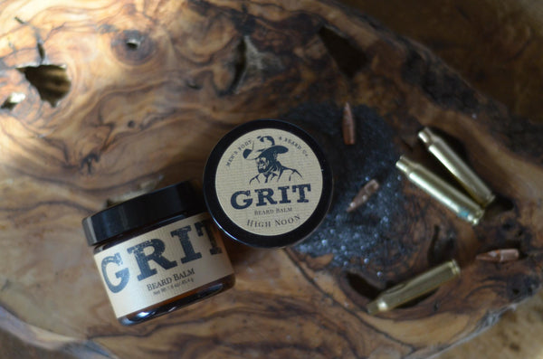 Grit Beard Balm - Cowhide & Bourbon