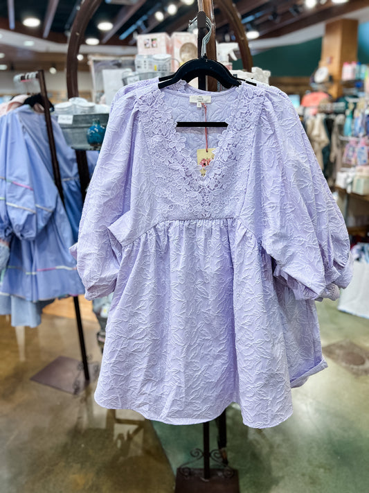 Lavender Mini Dress