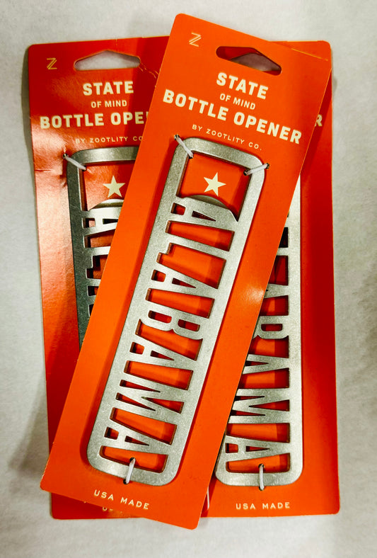 State Name Bottle Opener