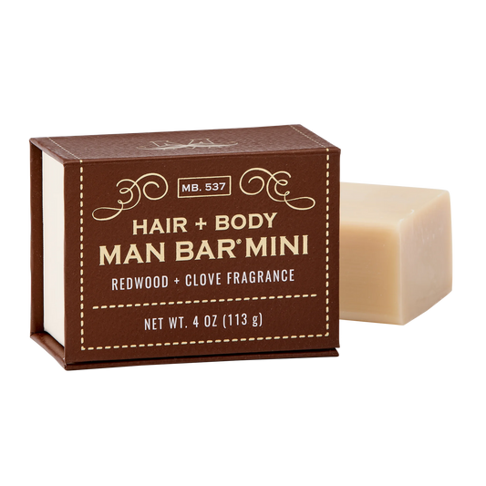 Man Bar Mini Hair & Body Soaps