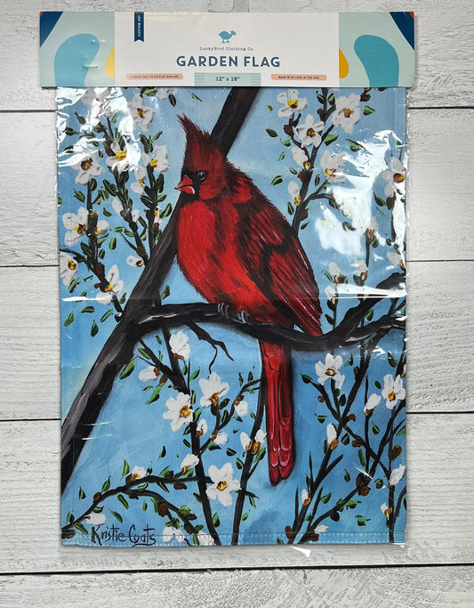 Decorative Garden Flags - Cardinal