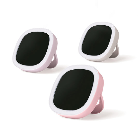 Ready, Set, Glow mini LED makeup mirror