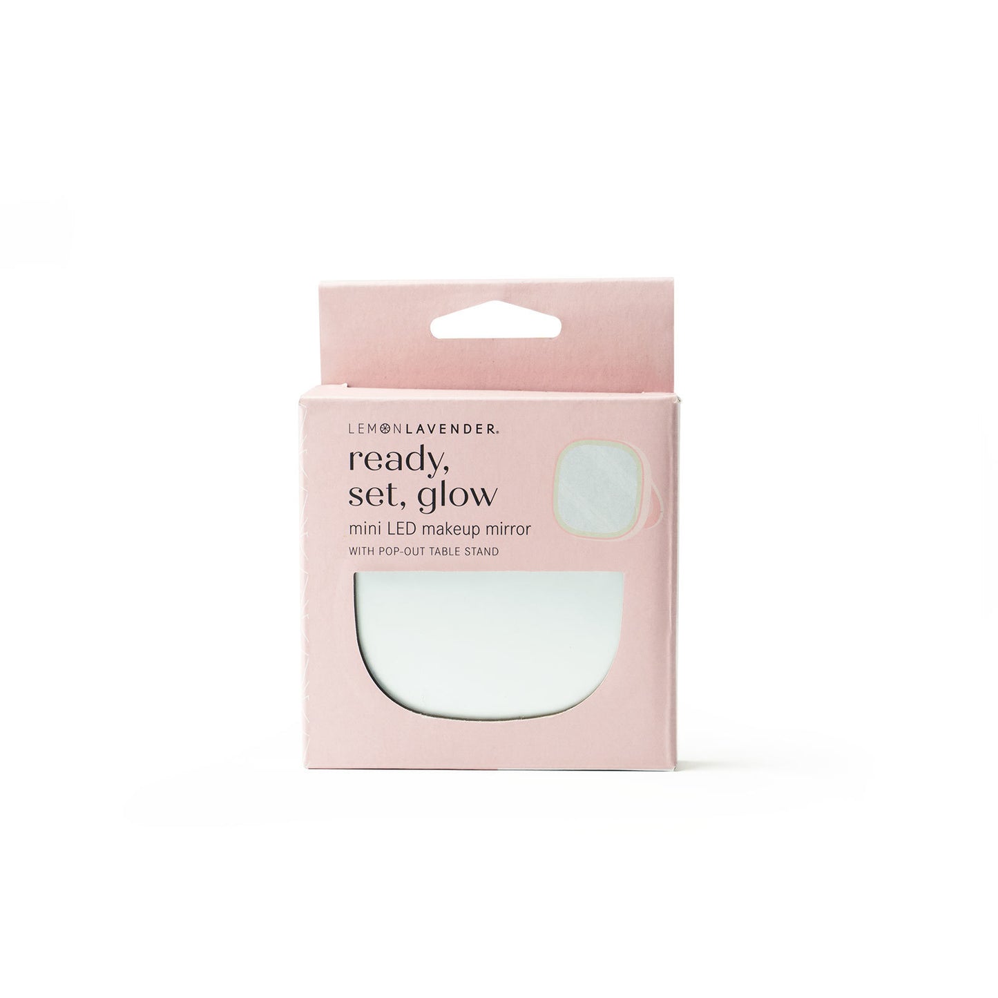 Ready, Set, Glow mini LED makeup mirror